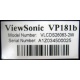 Viewsonic VP181b (Сочи)