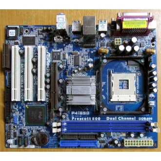 Материнская плата ASRock P4i65G socket 478 (без задней планки-заглушки)  (Сочи)