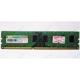 НЕРАБОЧАЯ память 4Gb DDR3 SP (Silicon Power) SP004BLTU133V02 1333MHz pc3-10600 (Сочи)