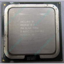 Процессор Intel Celeron D 346 (3.06GHz /256kb /533MHz) SL9BR s.775 (Сочи)