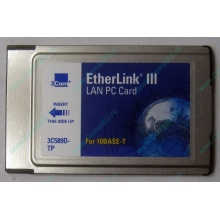 Сетевая карта 3COM Etherlink III 3C589D-TP (PCMCIA) без LAN кабеля (без хвоста) - Сочи
