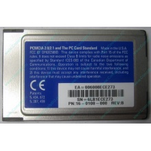 Сетевая карта 3COM Etherlink III 3C589D-TP (PCMCIA) без LAN кабеля (без хвоста) - Сочи
